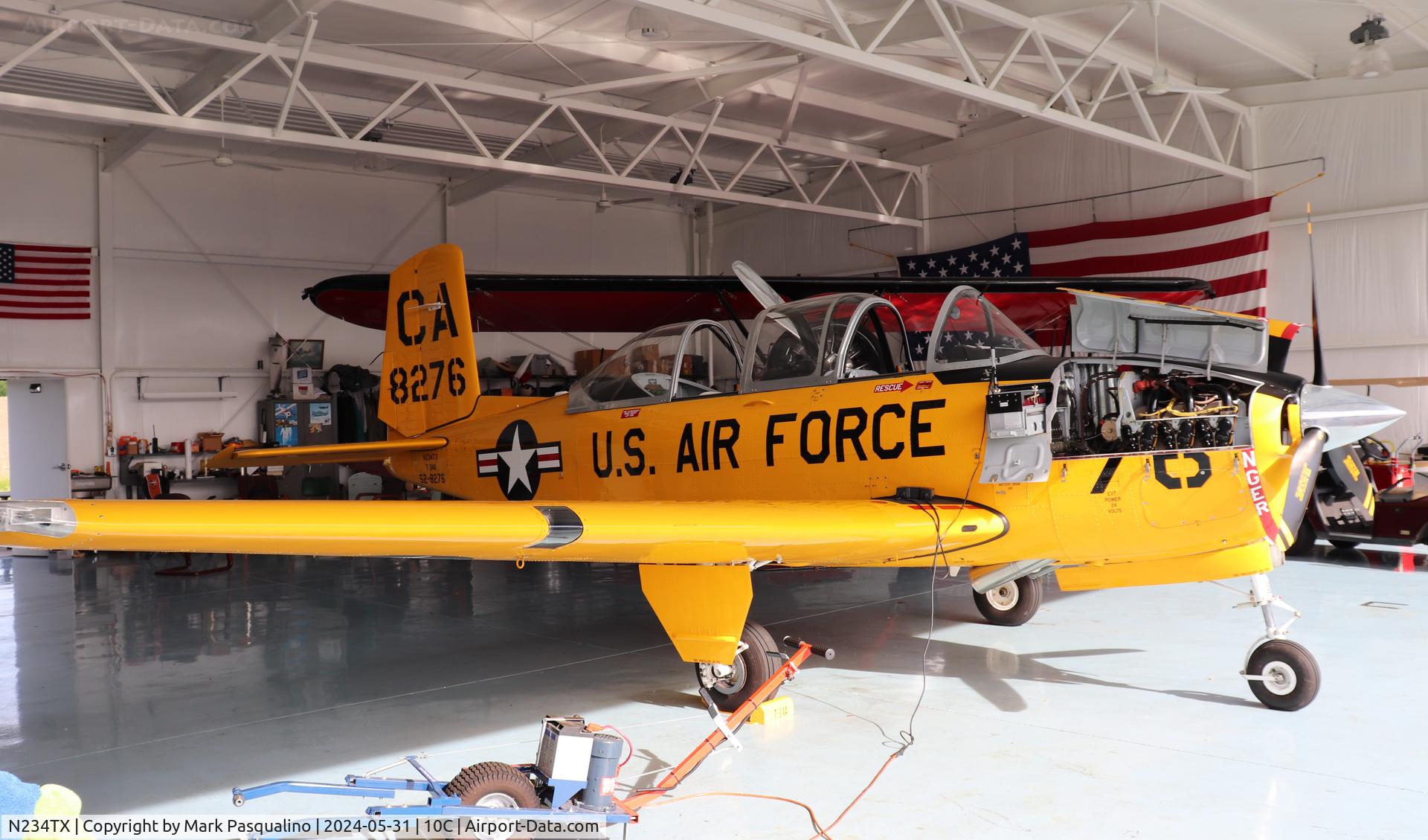 N234TX, 1952 Beech (CCF) T-34A (A45) Mentor C/N CCF34-49, Beech T-34A