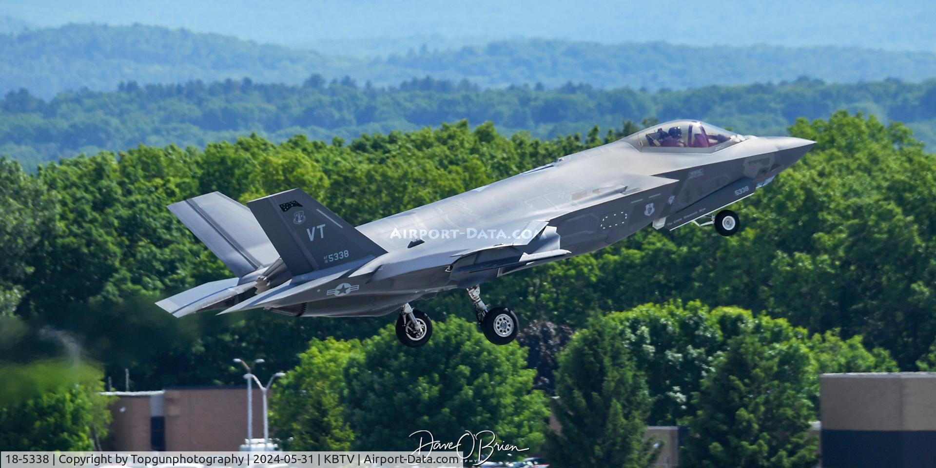 18-5338, 2017 Lockheed Martin F-35A Lightning II C/N AF-229, DEMO24 from the VT ANG