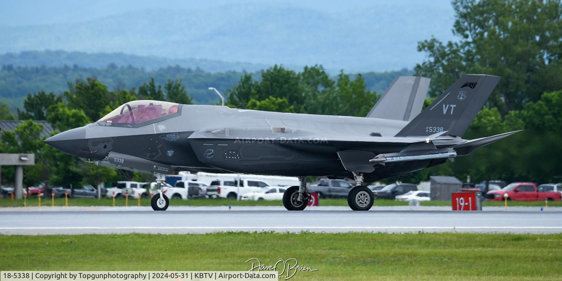 18-5338, 2017 Lockheed Martin F-35A Lightning II C/N AF-229, DEMO24 rolls it out to the end