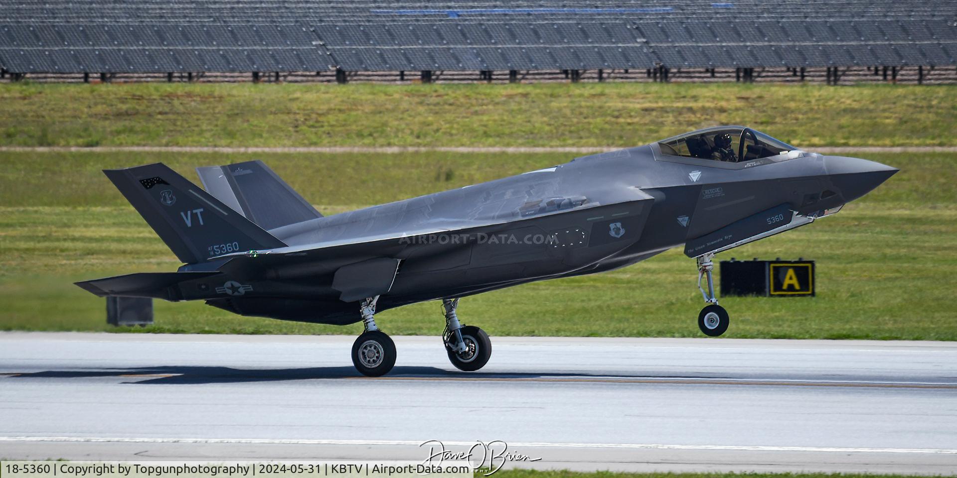 18-5360, Lockheed Martin F-35A Lightning II C/N AF-251, MAPLE33