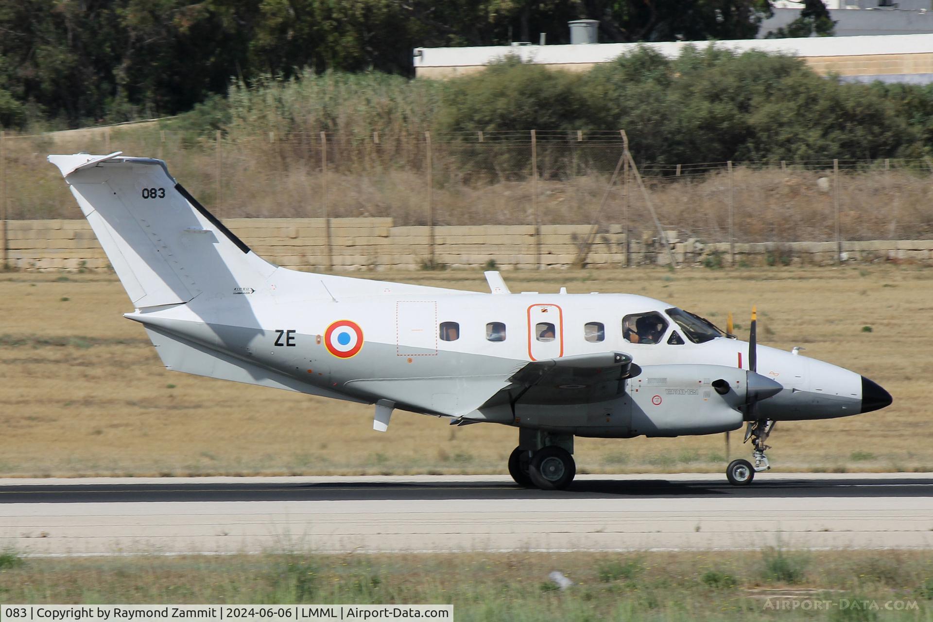 083, 1983 Embraer EMB-121AA Xingu C/N 121083, Embraer EMB-121AA Xingu 083/ZE French Air Force
