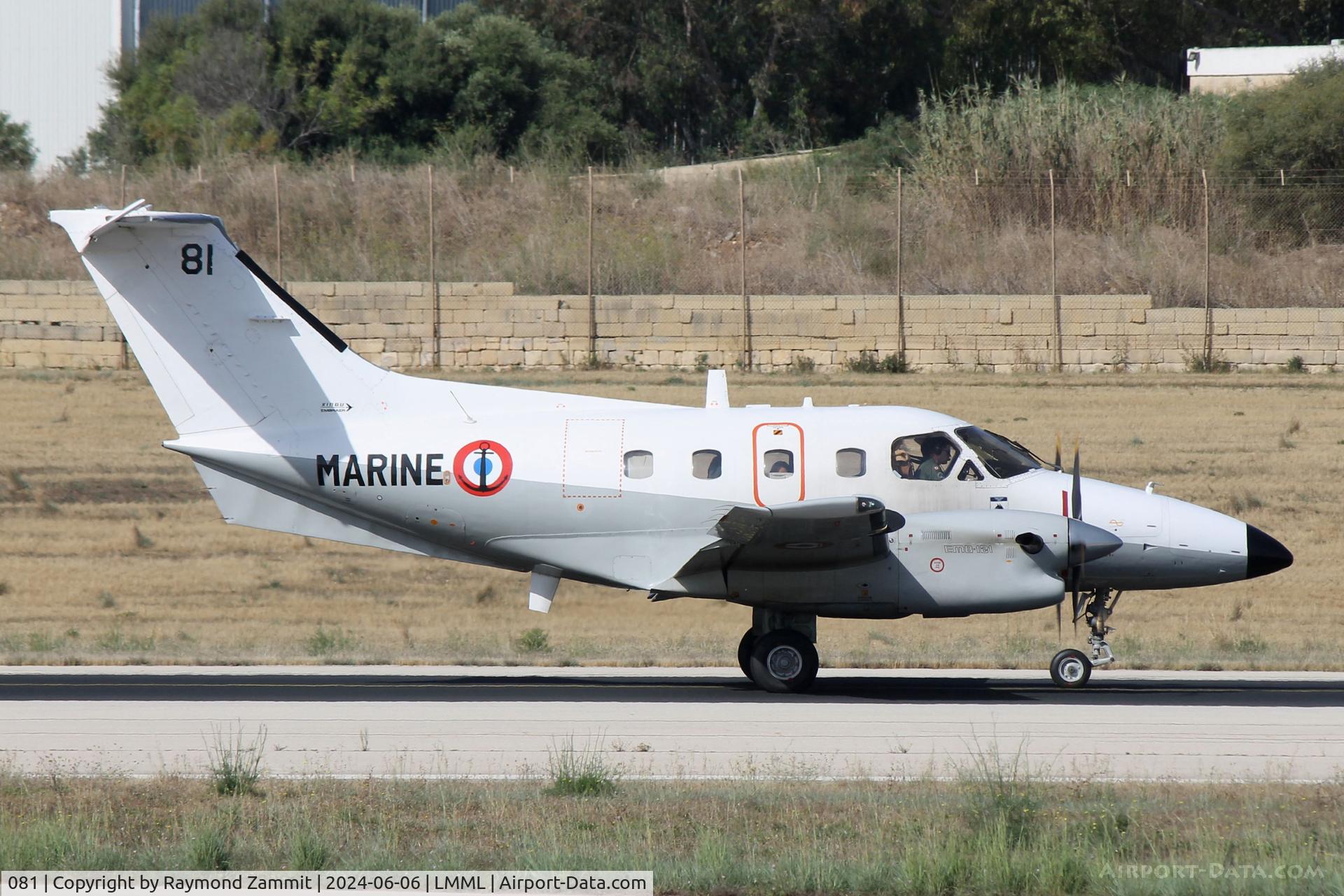 081, Embraer EMB-121AA Xingu C/N 081, Embraer EMB-121AA Xingu 081 French Navy
