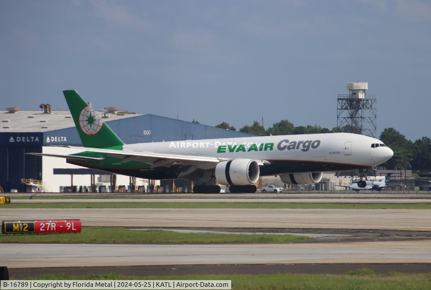 B-16789, 2021 Boeing 777-F5E C/N 67033, EVA Cargo 777-200F zx PANC-ATL