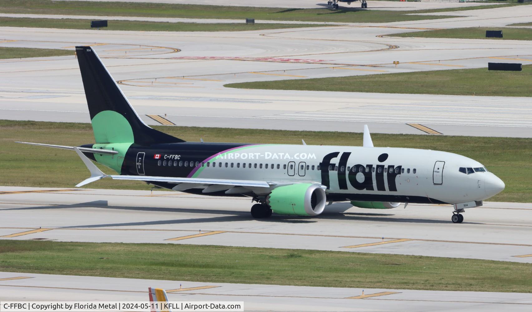 C-FFBC, 2021 Boeing 737-8 C/N 61805, FLE 737-8 zx CYUL-FLL