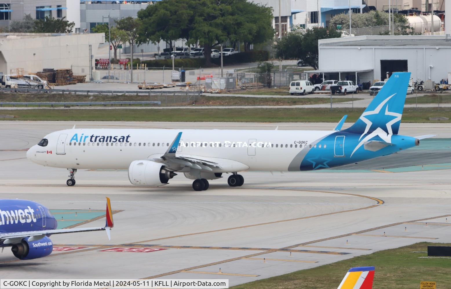 C-GOKC, 2023 Airbus A321-271NX C/N 11429, TSC A321N zx FLL-YUL