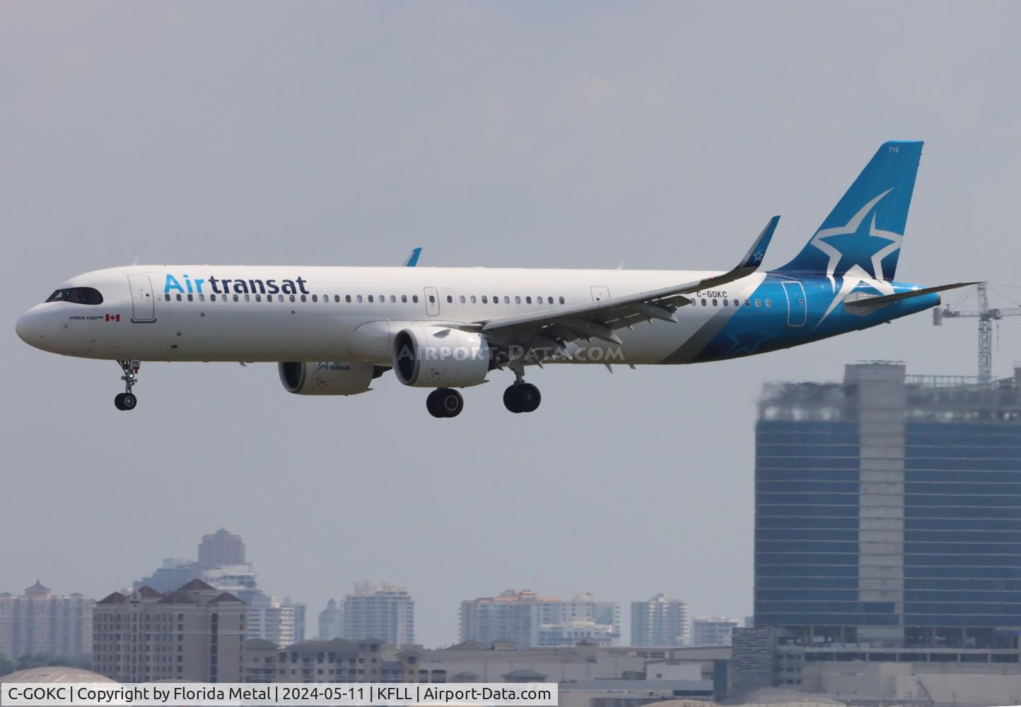 C-GOKC, 2023 Airbus A321-271NX C/N 11429, TSC A321N zx YUL-FLL