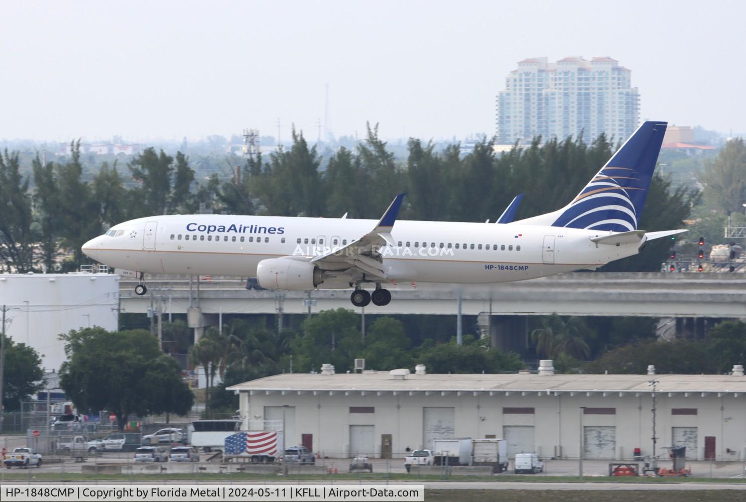 HP-1848CMP, 2015 Boeing 737-8V3 C/N 39965, CMP 738 zx PTY/MPTO-FLL