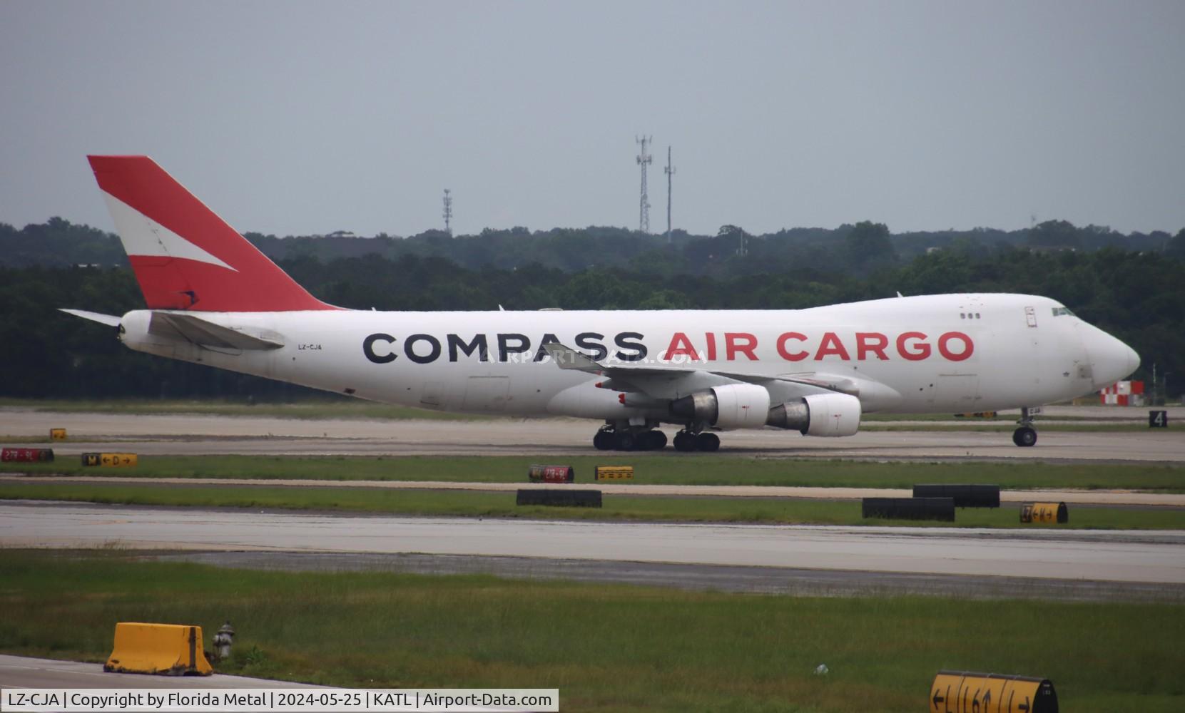 LZ-CJA, 2001 Boeing 747-412F/SCD C/N 26559, Compass Cargo 747-400F zx LGG /EBLG -ATL