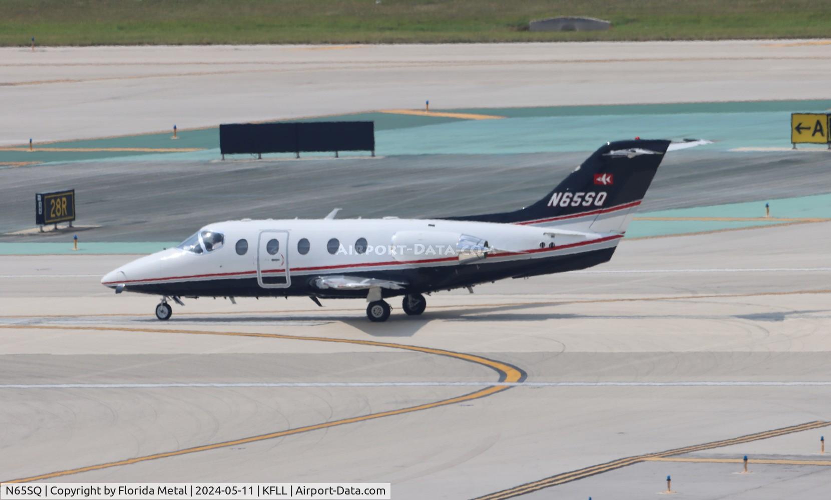 N65SQ, Raytheon Aircraft Company 400A C/N RK-438, Beechjet 400 zx FLL-CLE