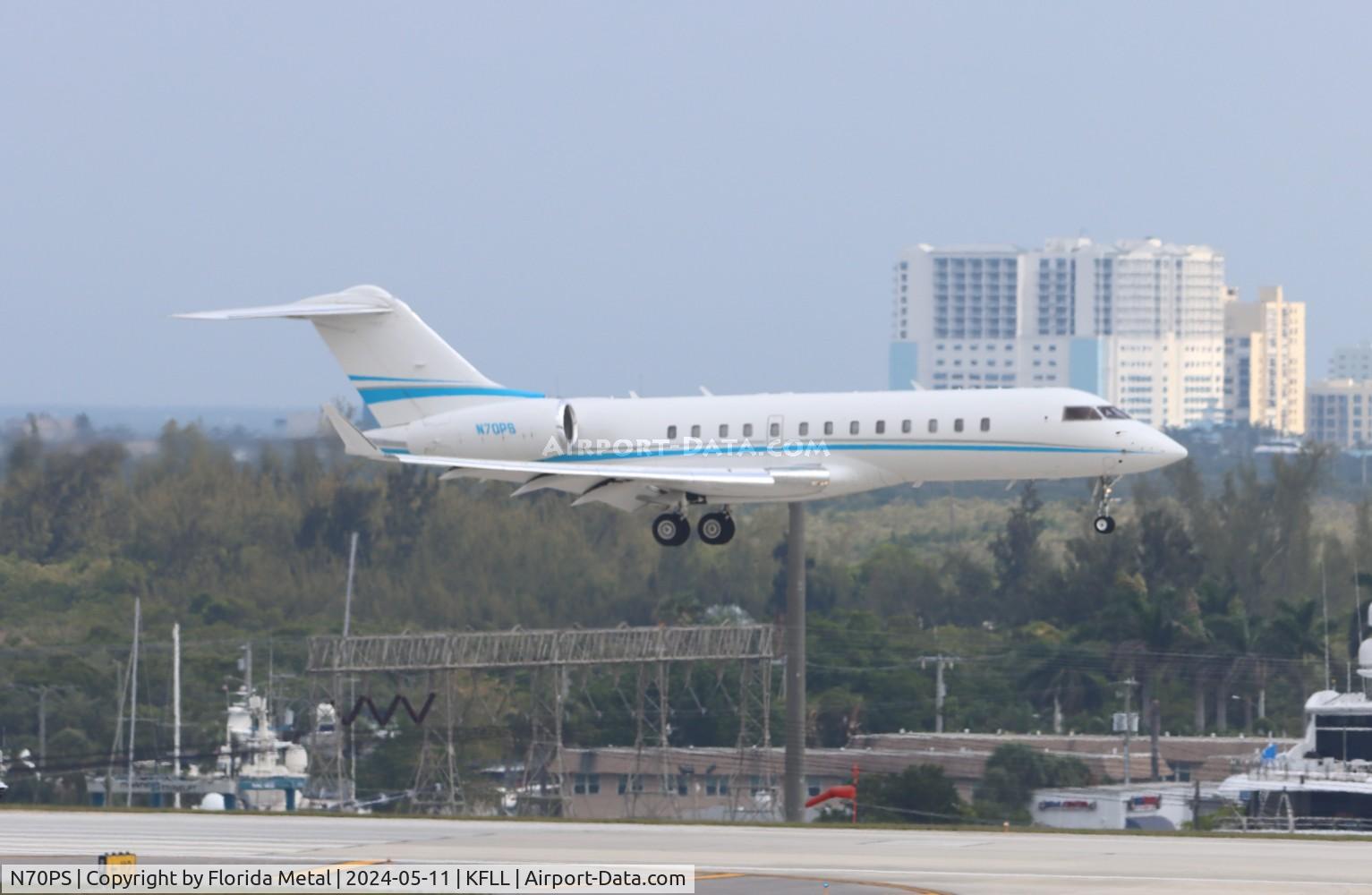 N70PS, 1999 Bombardier BD-700-1A10 Global Express C/N 9012, Global Express zx BDA-FLL
