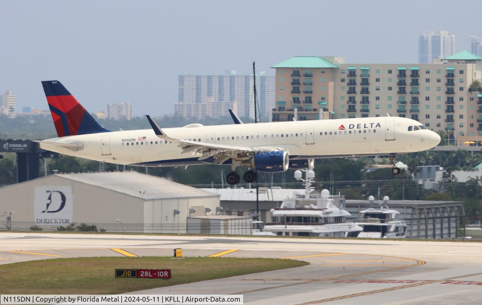 N115DN, 2021 Airbus A321-211 C/N 10132, DAL A321 zx LGA-FLL