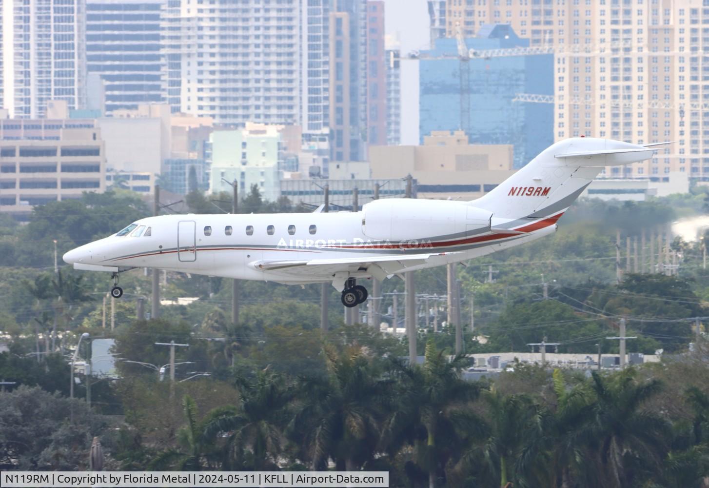 N119RM, 1998 Cessna 750 Citation X C/N 750-0051, C750 zx RIL-FLL