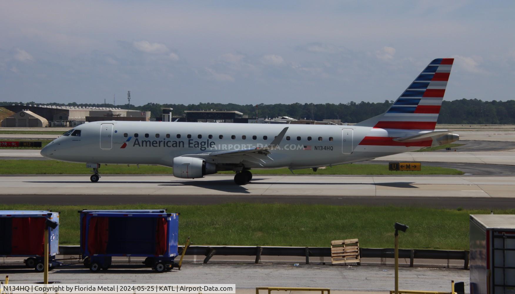 N134HQ, 2008 Embraer 175LR (ERJ-170-200LR) C/N 17000220, RPA/AE E175 zx ATL-DCA