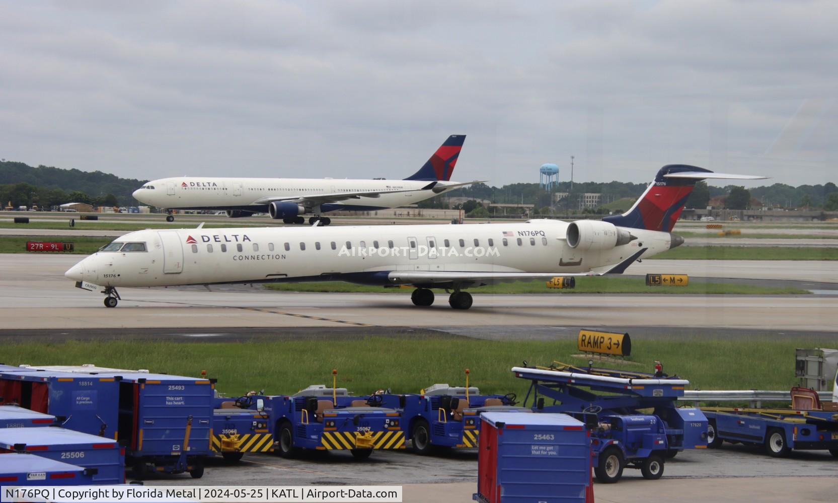 N176PQ, 2008 Bombardier CRJ-900ER (CL-600-2D24) C/N 15176, EDV/DAL CRJ9 zx MOB-ATL