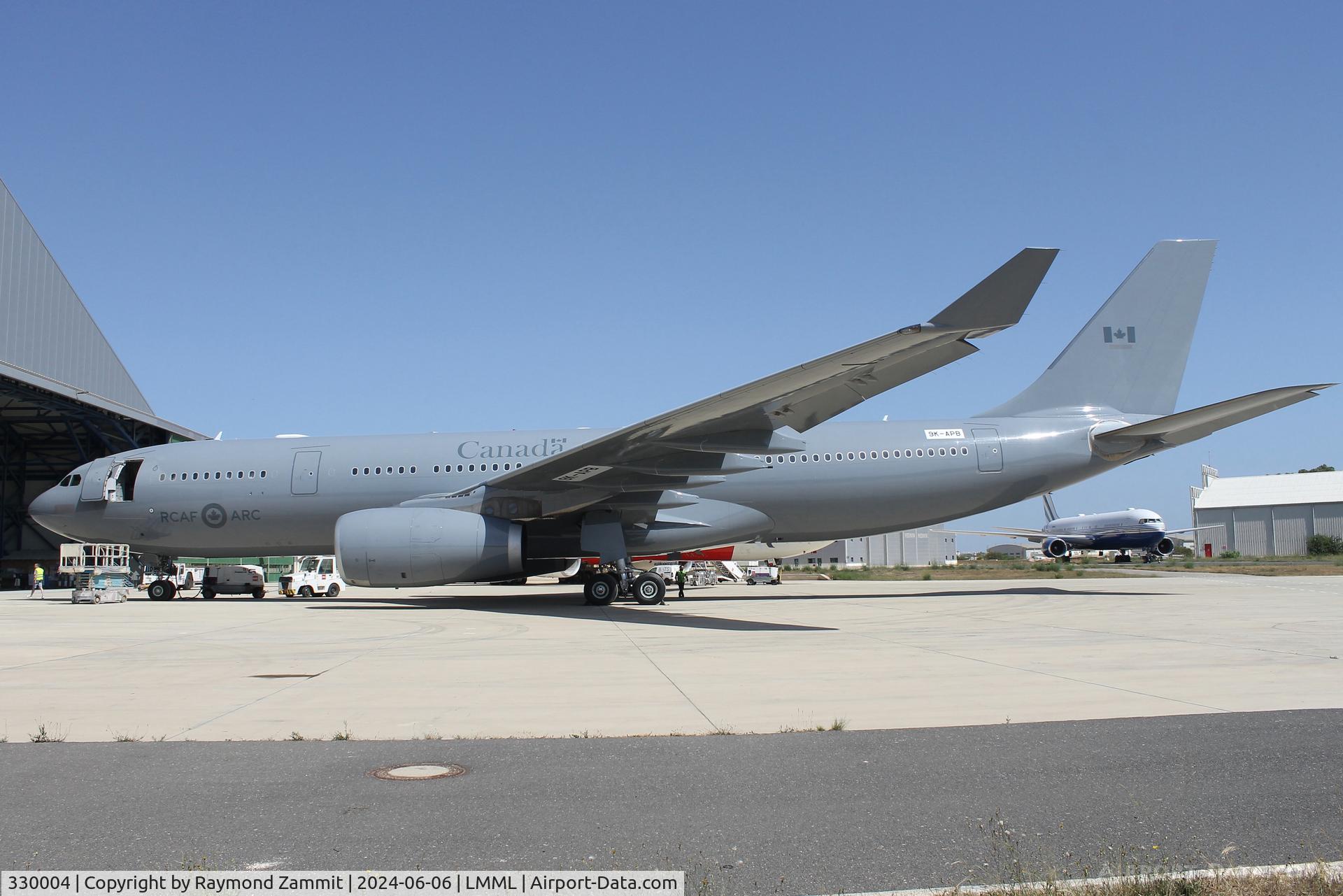 330004, 2015 Airbus CC-330 Husky (A330-243) C/N 1643, CC330 Husky 330004 Canadian Air Force out of ACM Hangar after being freshly painted. Ex 9K-APB.