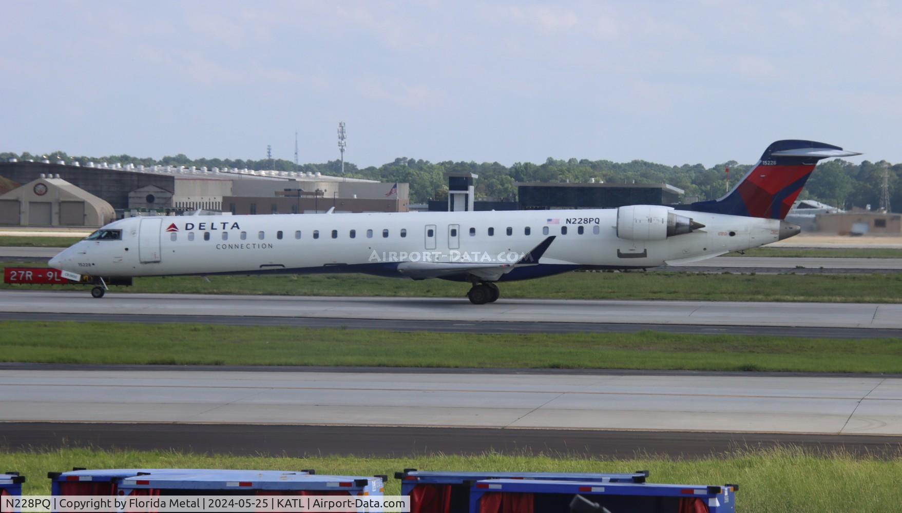 N228PQ, 2009 Bombardier CRJ-900ER (CL-600-2D24) C/N 15228, EDV/DAL CRJ9 zx GGT /MYEF - ATL