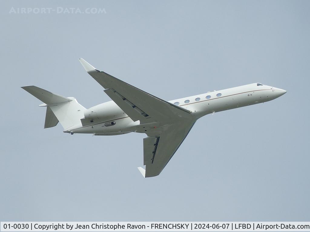 01-0030, 2001 Gulfstream Aerospace C-37A (G-V) C/N 663, VALOR 30