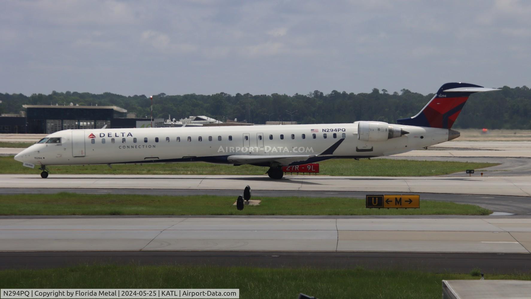 N294PQ, 2013 Bombardier CRJ-900LR NG (CL-600-2D24) C/N 15294, EDV/DAL CRJ9 zx TUL-ATL