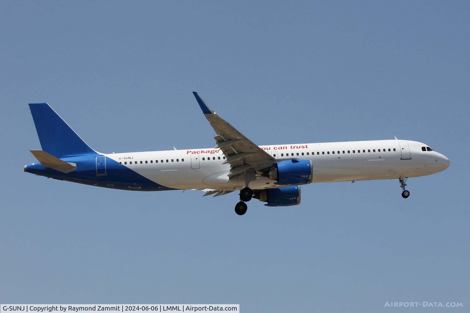 G-SUNJ, 2024 Airbus A321-251NX C/N 11943, A321Neo G-SUNJ Jet2Com