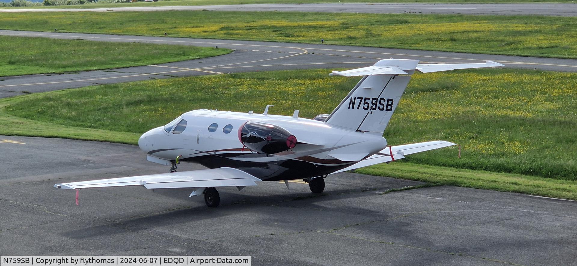 N759SB, 2012 Cessna 510 Citation Mustang Citation Mustang C/N 510-0403, N759SB Bayreuth Airport