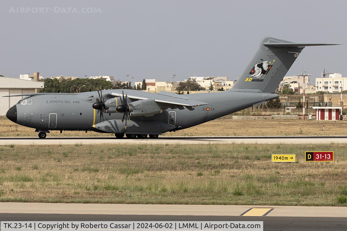 TK.23-14, Airbus A400M Atlas C/N 128, Runway 13