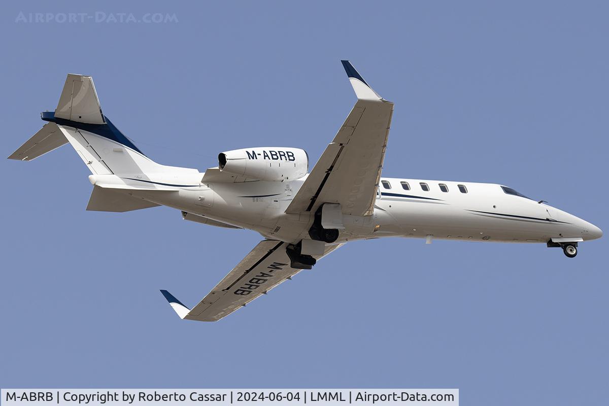 M-ABRB, 2003 Learjet 45 C/N 235, Runway 13