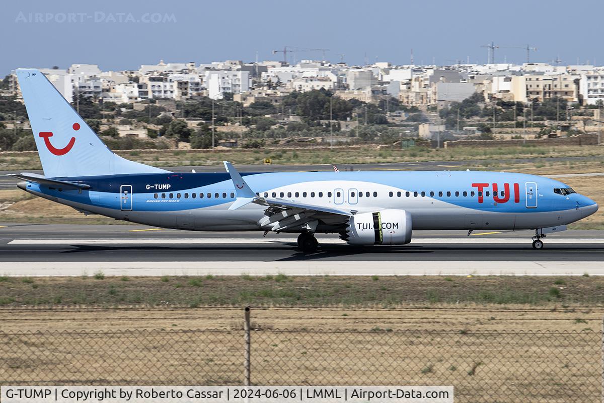 G-TUMP, 2021 Boeing 737-8 MAX C/N 44616, Runway 31