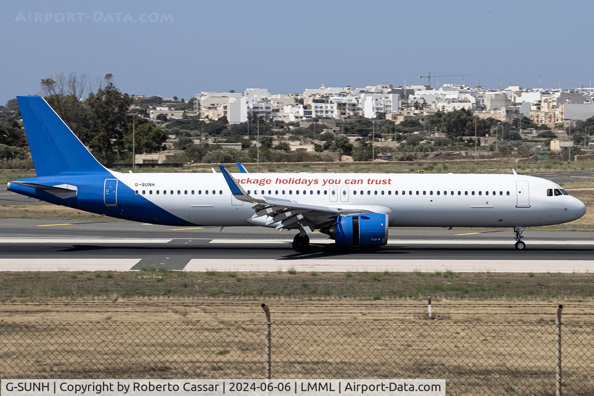 G-SUNH, 2024 Airbus A321-251NX C/N 11806, Runway 31