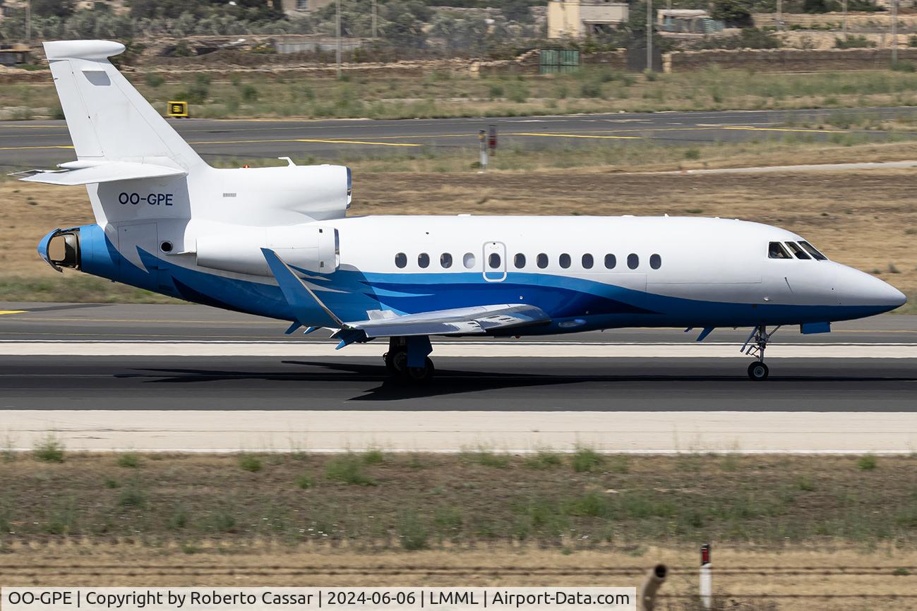 OO-GPE, 2012 Dassault Falcon 900LX C/N 252, Runway 31