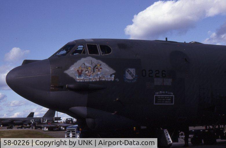 58-0226, 1958 Boeing B-52G Stratofortress C/N 464294, B-52 Wrecking Crew