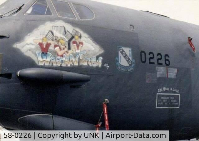 58-0226, 1958 Boeing B-52G Stratofortress C/N 464294, B-52 Wrecking Crew