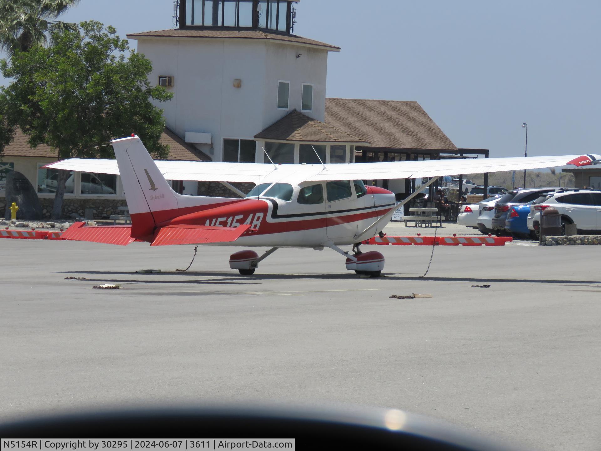 N5154R, 1974 Cessna 172M Skyhawk II C/N 17263371, Parked