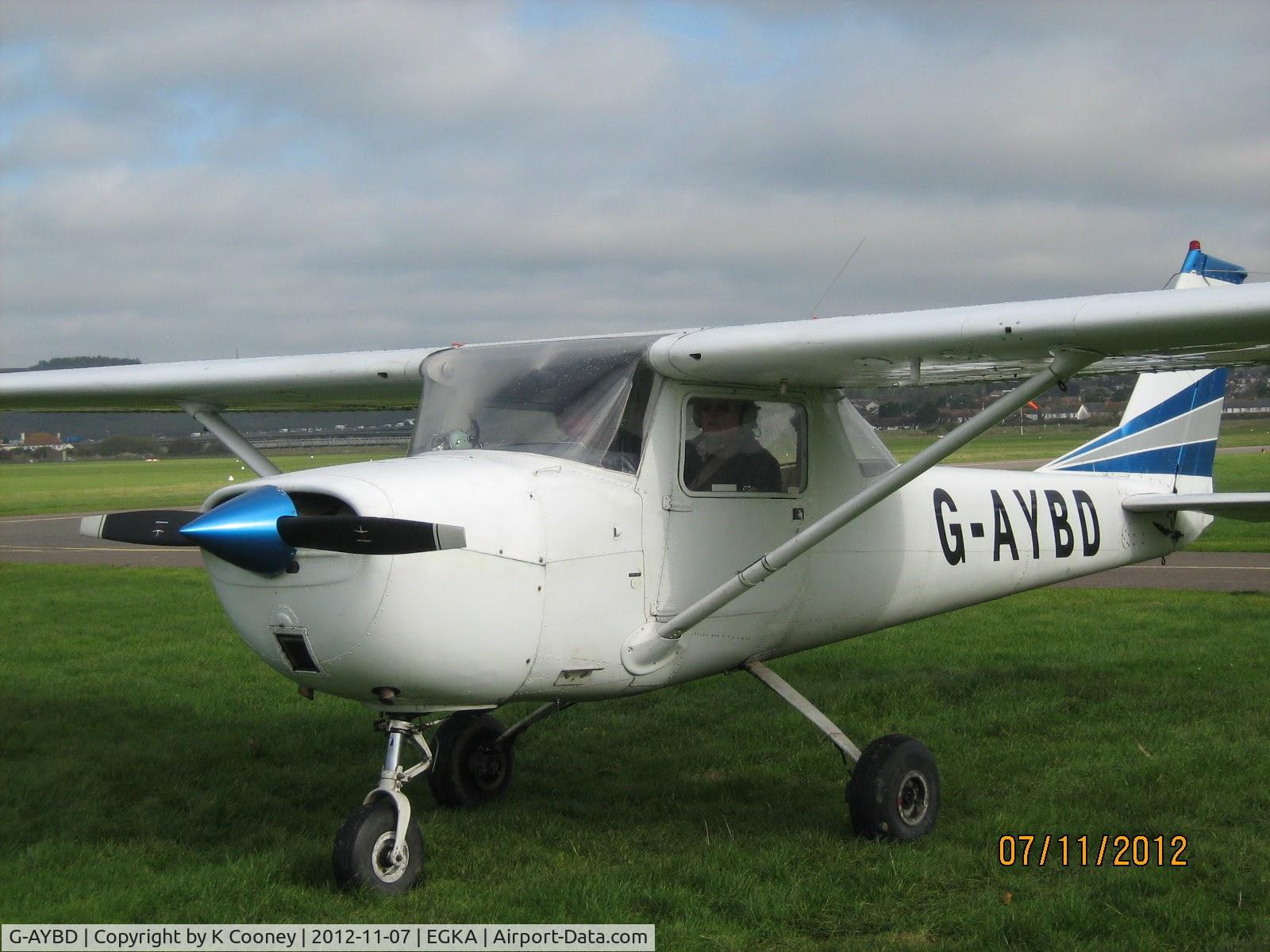 G-AYBD, 1970 Reims F150K C/N 0583, Shoreham 7 November 2012