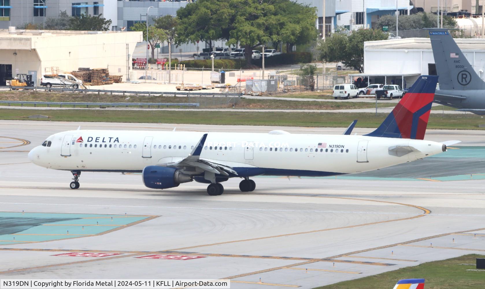 N319DN, 2017 Airbus A321-211 C/N 7479, DAL A321 zx FLL-LGA