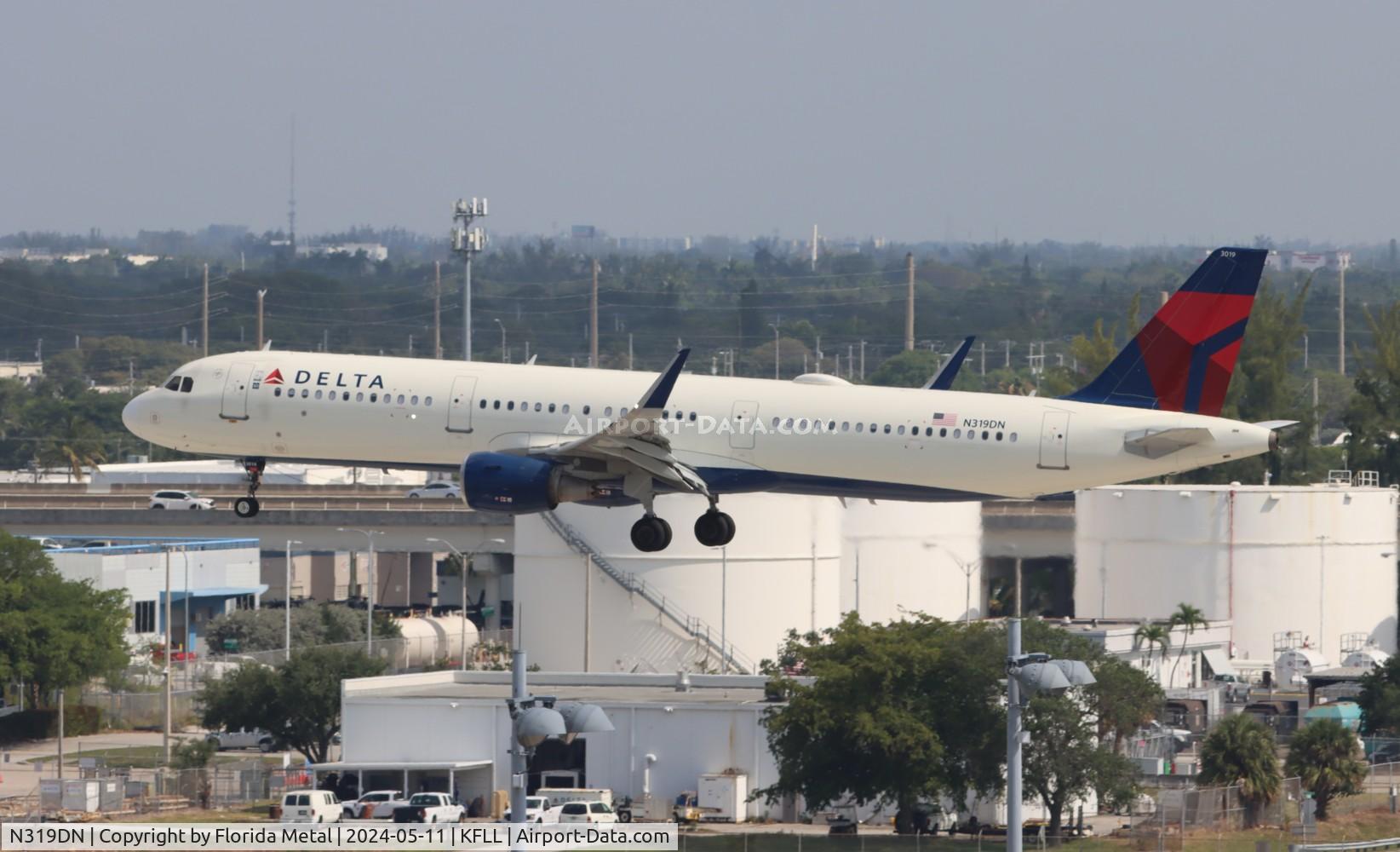 N319DN, 2017 Airbus A321-211 C/N 7479, DAL A321 zx JFK-FLL