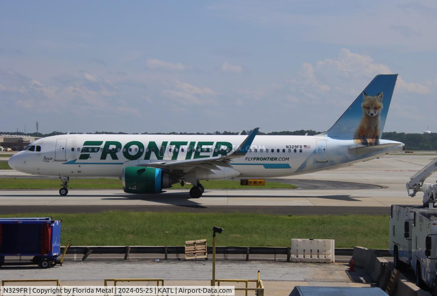 N329FR, 2018 Airbus A320-251N C/N 8135, FFT A32N Trixie zx ATL-MSY