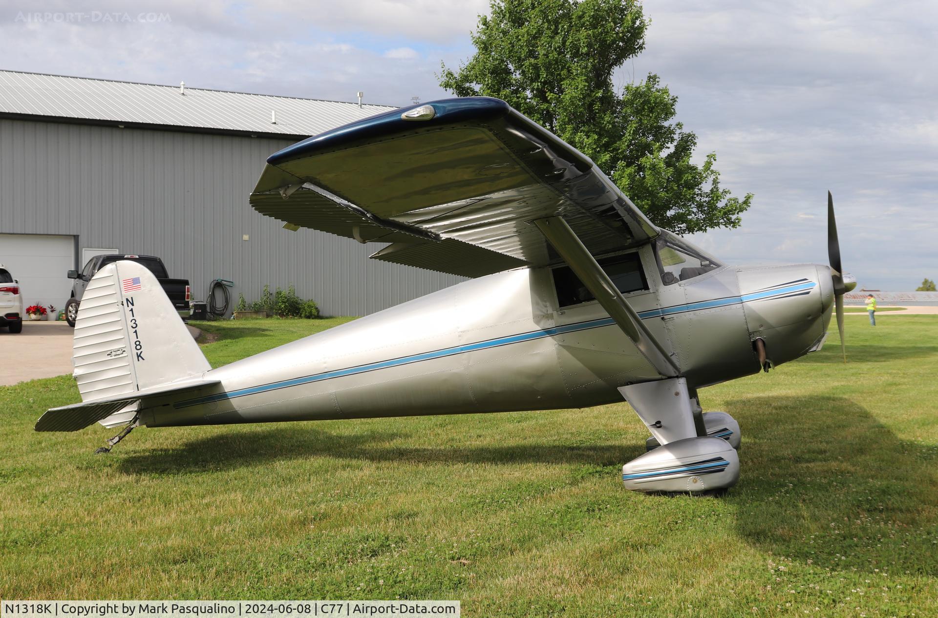 N1318K, 1947 Luscombe 8A C/N 4045, Luscombe 8A