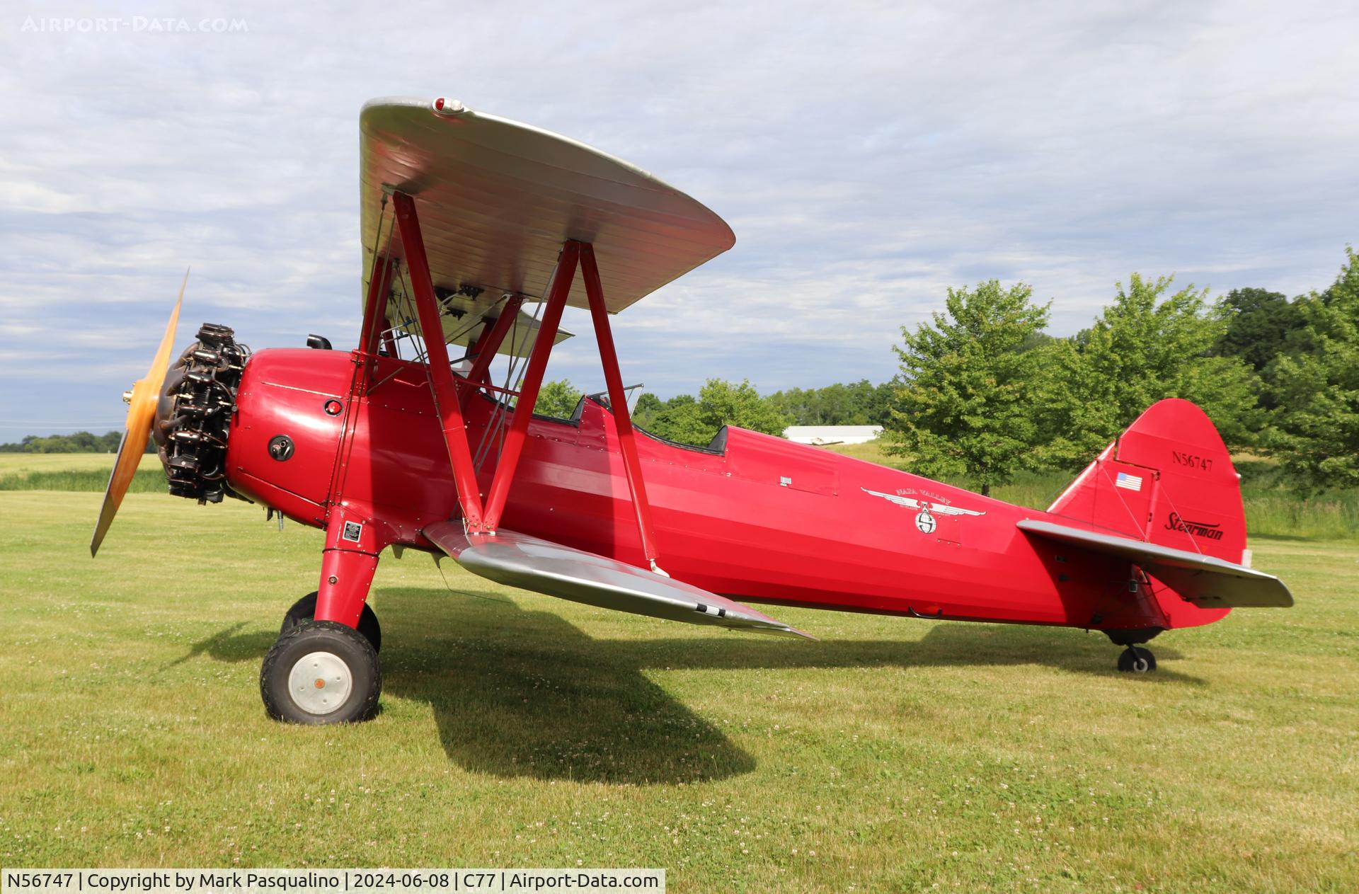 N56747, 1942 Boeing D75N1 C/N 75-4036, Stearman
