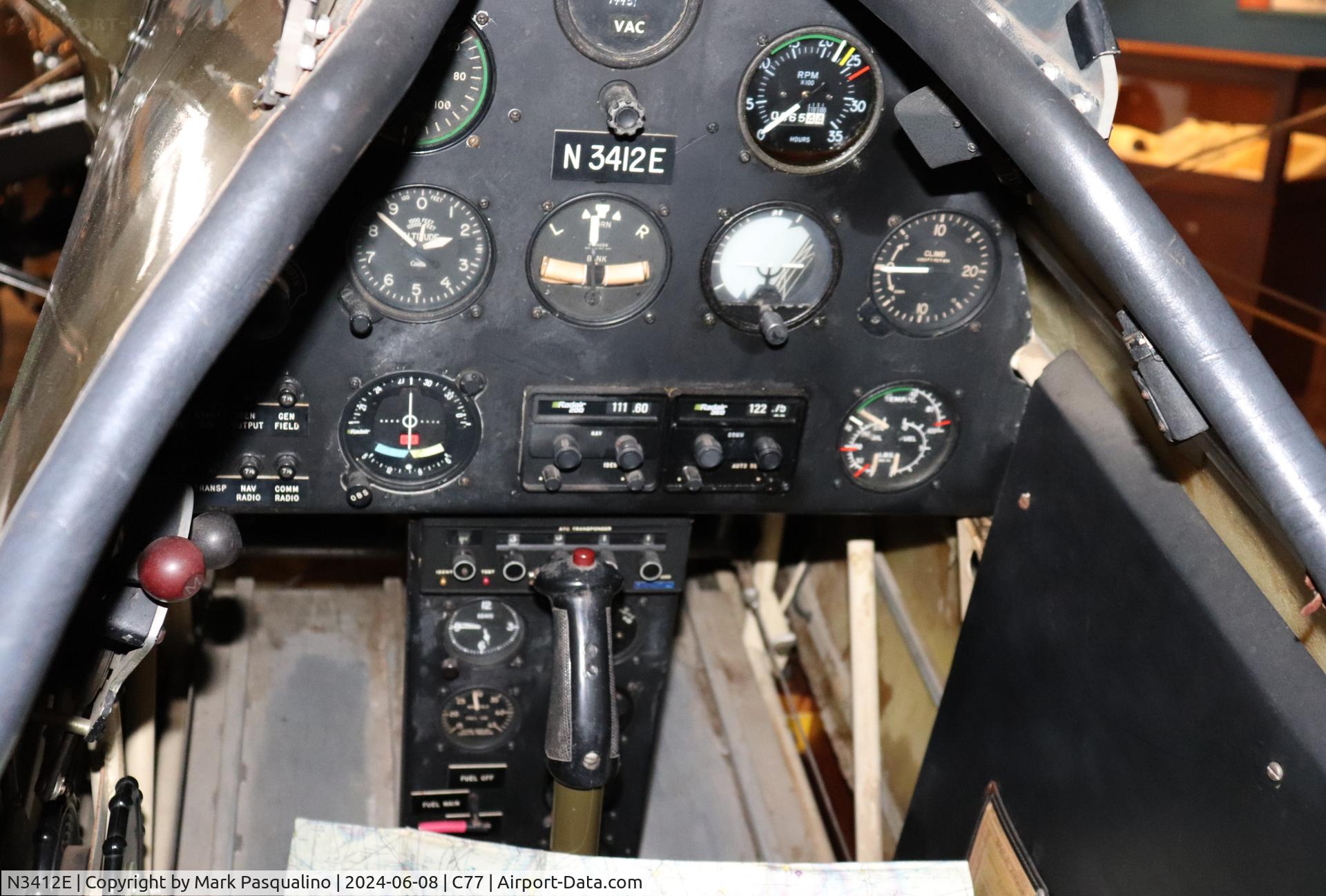 N3412E, 1976 Boeing P-12E 3/4 Size Replica C/N AWR-01, Boeing P-12E 3/4 Size Replica