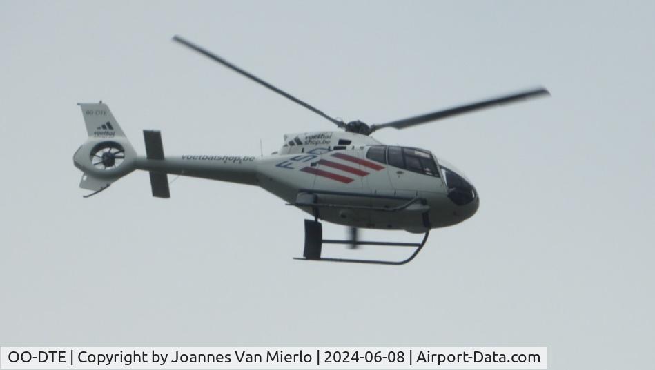 OO-DTE, 2000 Eurocopter EC-120B Colibri C/N 1144, Over Zwijnaarde