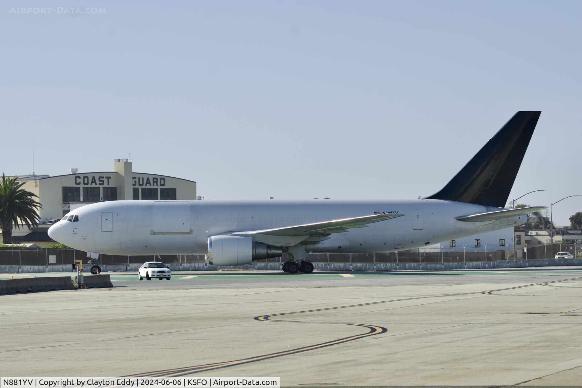 N881YV, 1987 Boeing 767-241 C/N 23803, SFO 2024.