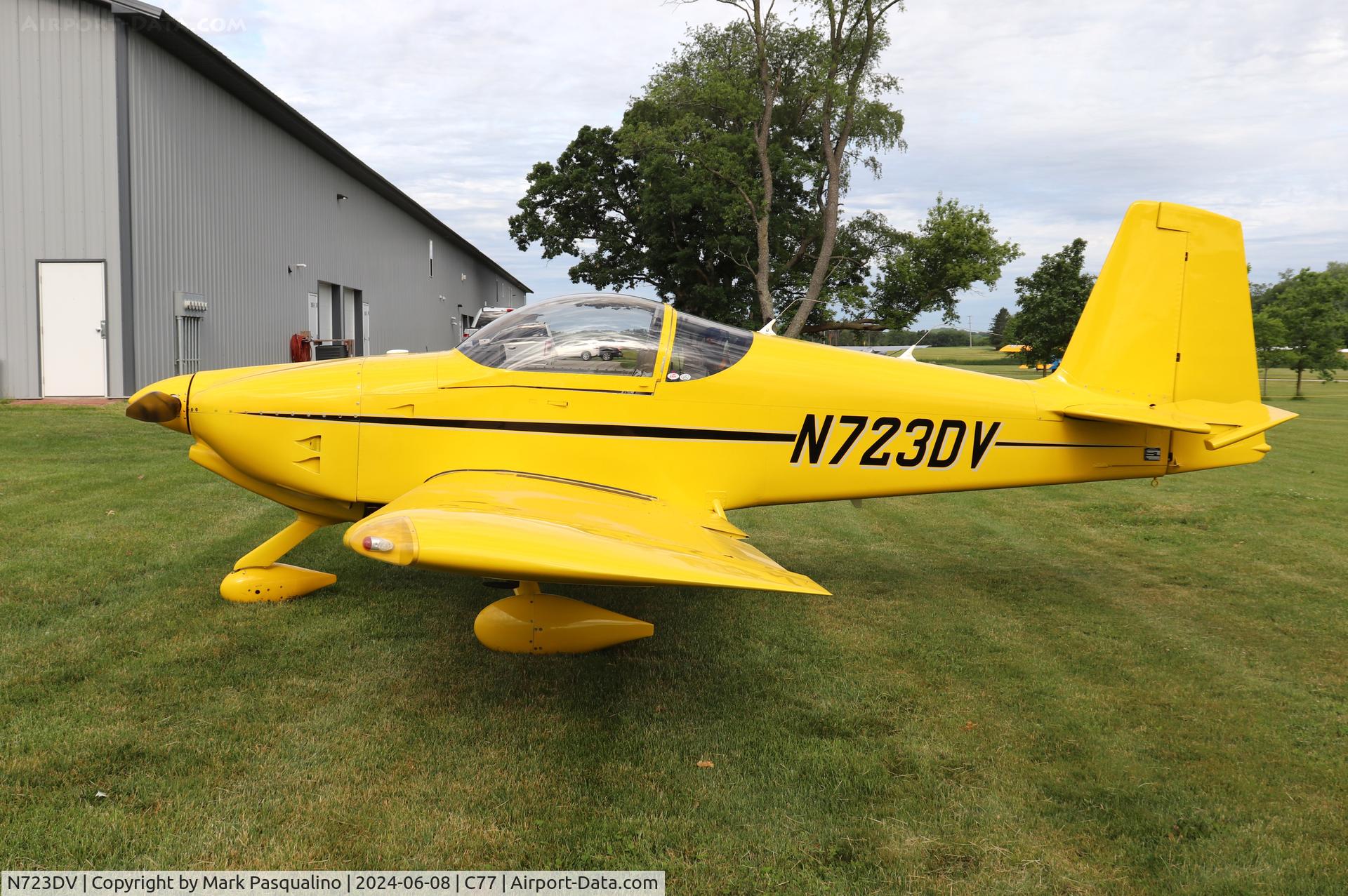 N723DV, 2014 Van's RV-7A C/N 72383, Vans RV-7A