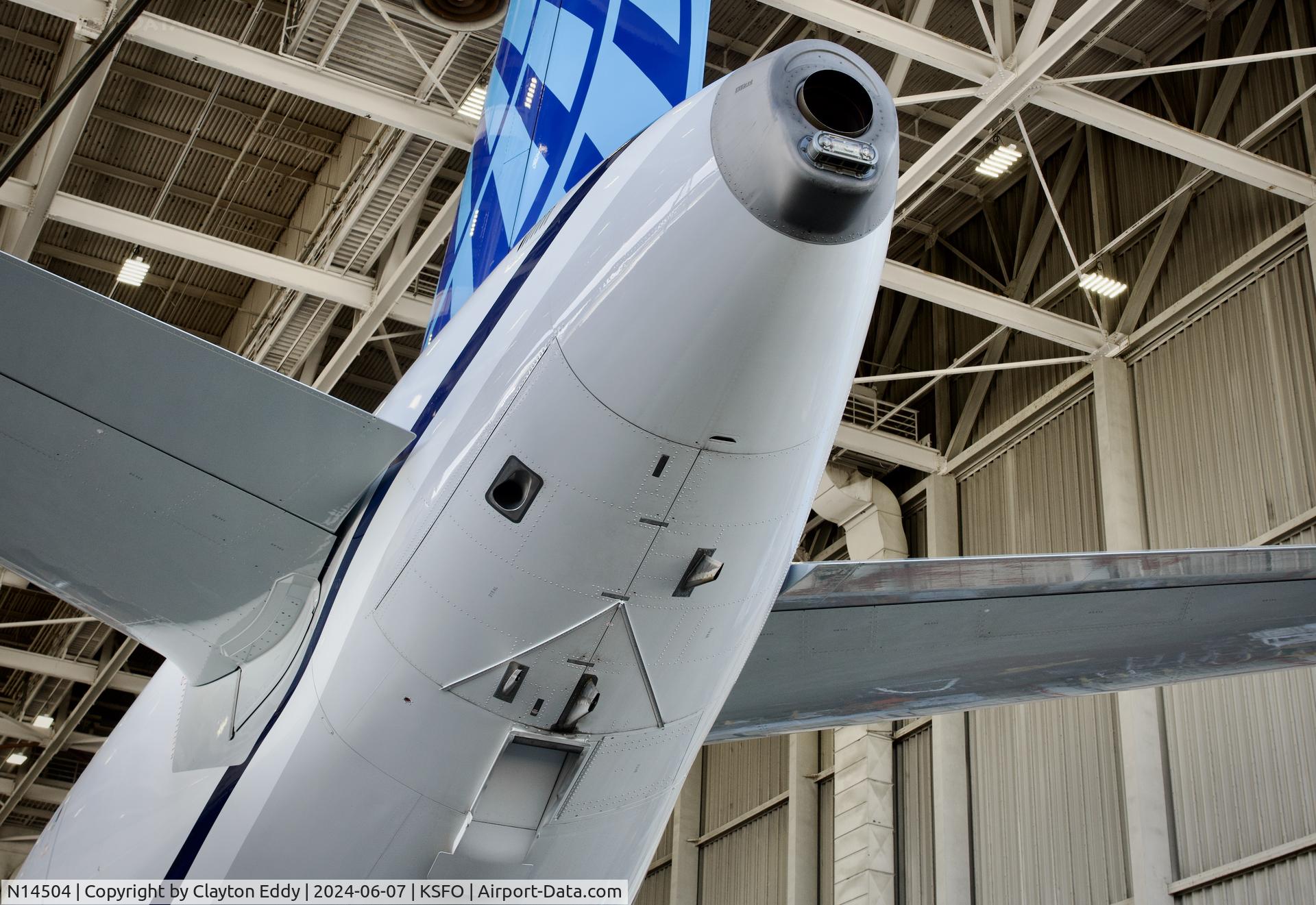 N14504, 2024 Airbus 321-271NX C/N 11708, SFO 2024.