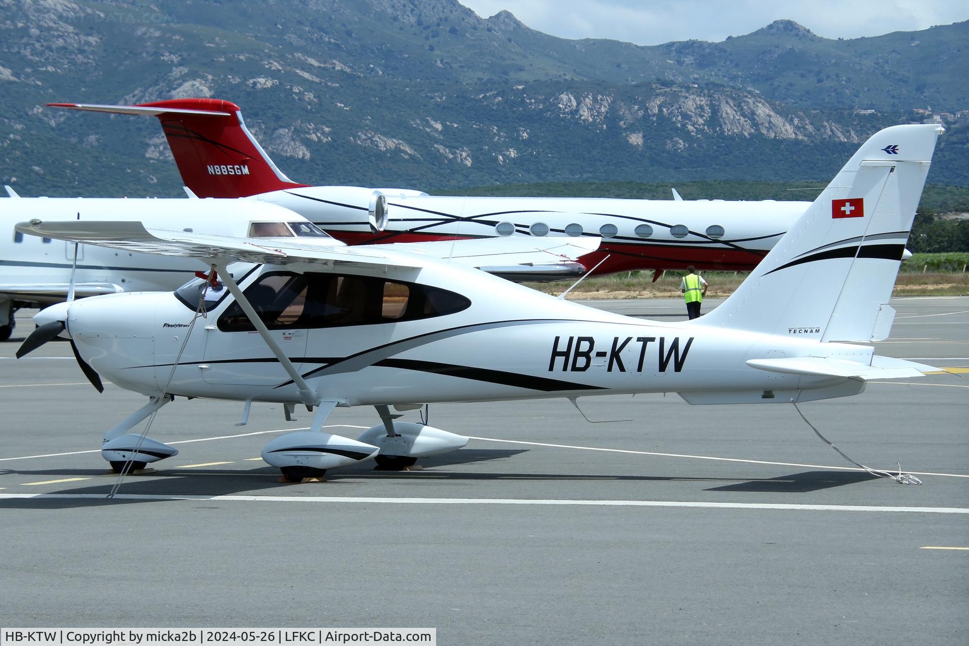 HB-KTW, 2023 Tecnam P 2010 TDI C/N 227, Parked