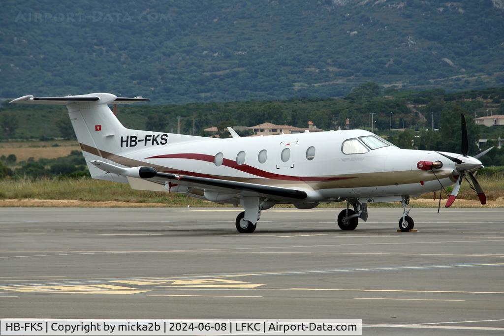 HB-FKS, 2014 Pilatus PC-12/47E C/N 1461, Parked