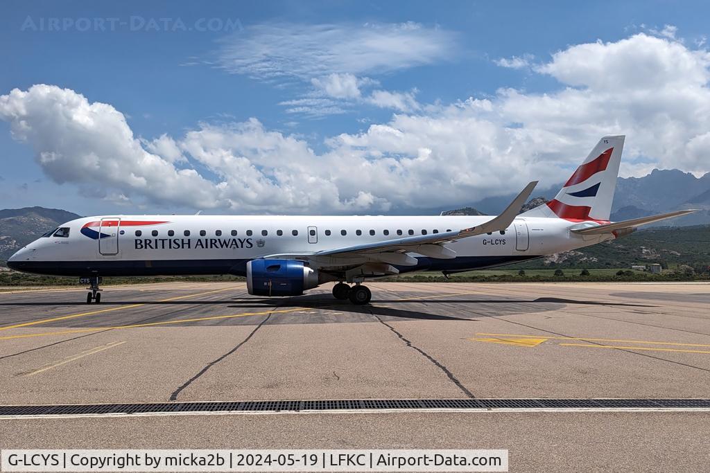 G-LCYS, 2014 Embraer 190SR (ERJ-190-100SR) C/N 19000663, Taxiing