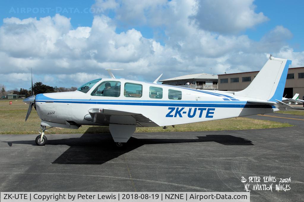 ZK-UTE, 1974 Beech A36 Bonanza 36 C/N E-515, Michael & Amy Law, Warkworth