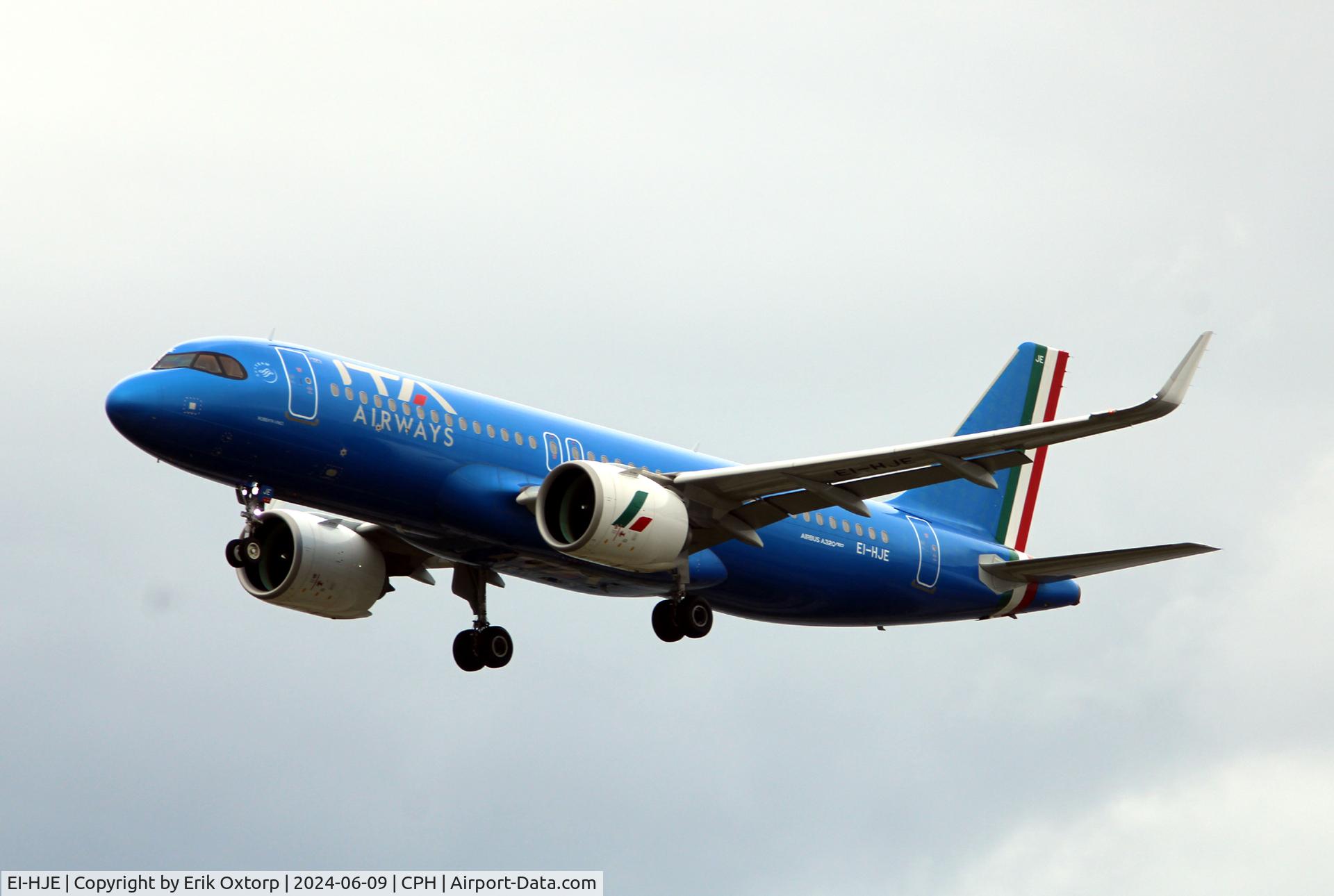 EI-HJE, 2023 Airbus A320-272N C/N 11408, EI-HJE landing rw 22L