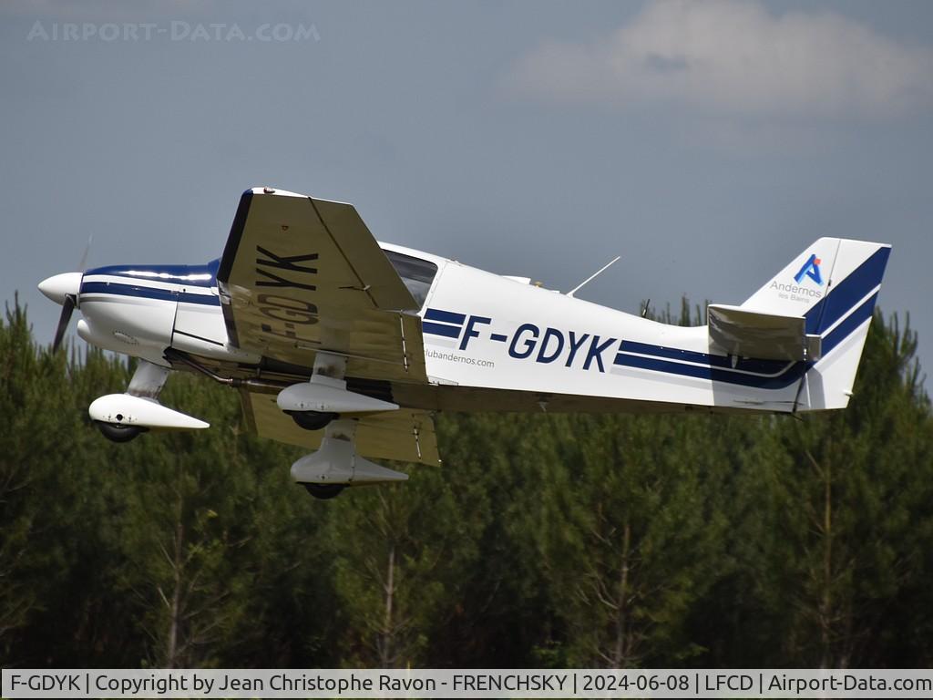 F-GDYK, Robin DR-400-120 Dauphin 2+2 C/N 1661, Aéroclub d'Andernos