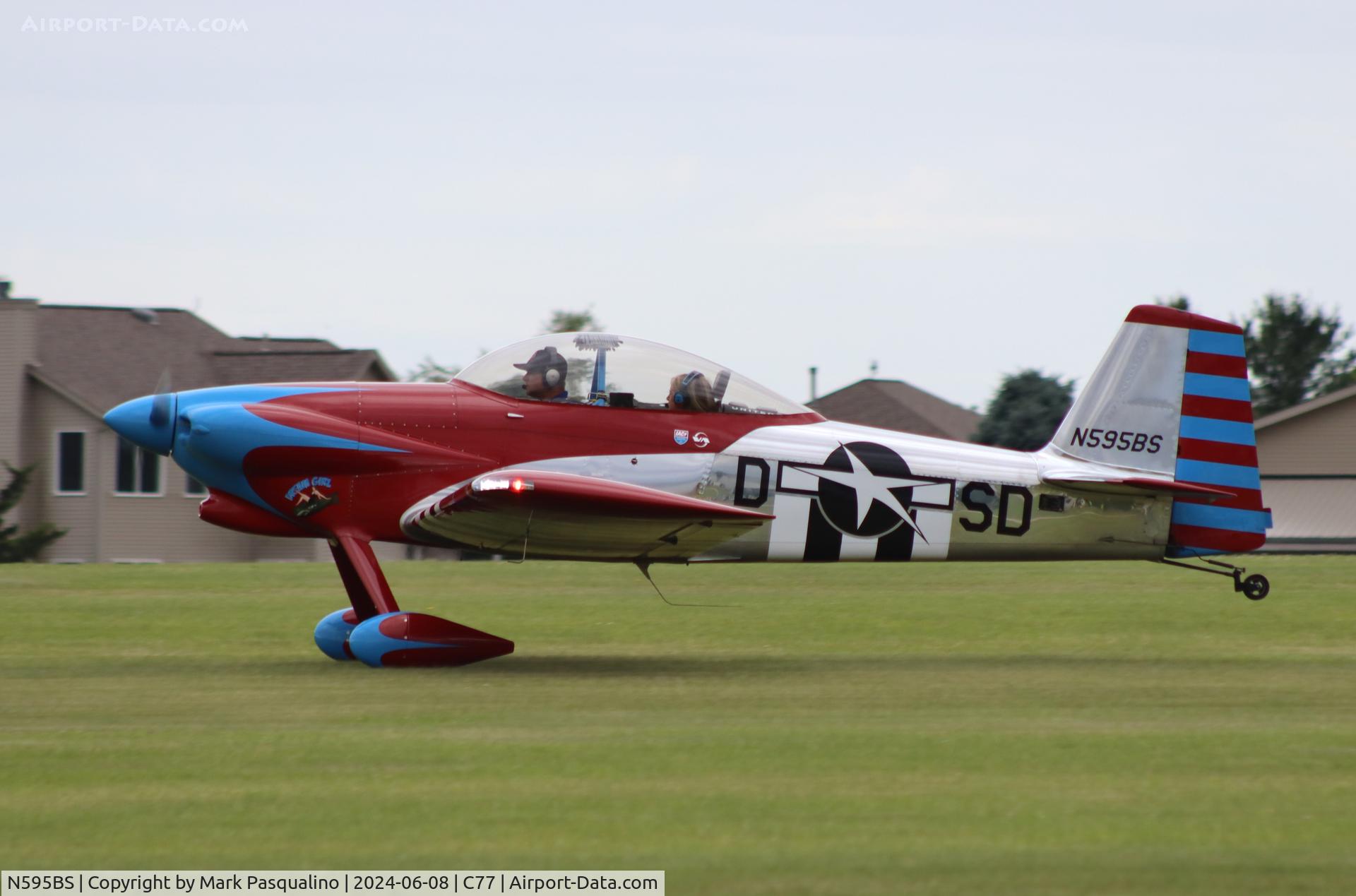 N595BS, 2001 Van's RV-4 C/N 3, Vans RV-4